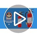 Ougist 2.5 lb ABC Fire Extinguisher - Home & Vehicle Safety, Dry Chemical, Quick-Release Handle, Model FF1KG, 1 Pack
