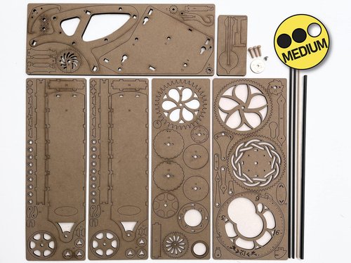 Sebringville Beginner's Wood Clock Kit | Become a Beginner Clockmaker | for Ages 14+