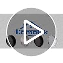 HOMOTEK 4 Pack Black Closet Door Finger Pulls - Easy Snap-In Installation, Fits 2-1/16" Diameter Holes