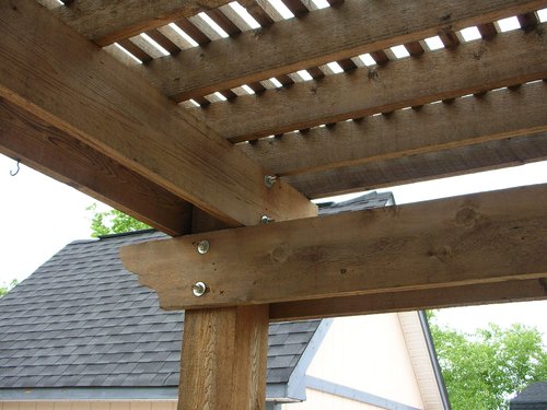 Pergola Arbor How-to Book; Paper Pattern Plan to DIY and Easily Build Large 12x16 Windsor Shade Shelter