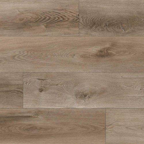 Suntecwood Waterproof Rigid Core Luxury Vinyl Flooring, Click Lock, 7"x43"x0.2", Attached Foam pad, Ideal for Kitchen,Bedrooms, and Living Areas (French Oak, 21.4Sq.Ft(Carton/10 Planks))