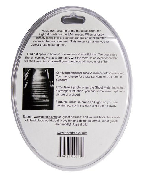 The Ghost Meter EMF Sensor, Transparent
