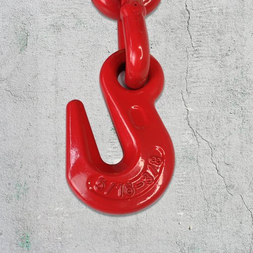 ENJ 4 Pack Ratchet Load Binder with 2 Grab Hooks, for 5/16-3/8 Grade 70 Transport Chain, Load Binder with 5,400 Pound Working Load Limit