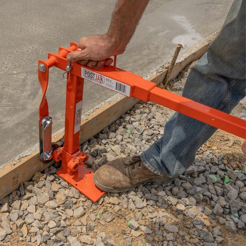 PostJak 20" Manual Post Puller – Heavy-Duty Stake & T-Post Remover Tool – Compact Fence Post Puller for Ground Rods, Tent Stakes & Pipes