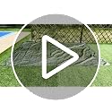 TARPAL 10x10 ft Green Waterproof Tarp - Lightweight 6mil Multipurpose Cover with Reinforced Edges & Grommets