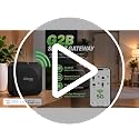 GHome Smart G2B WiFi Gateway for Bluetooth Smart Locks - Remote Access & Voice Control