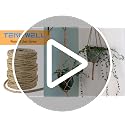Tenn Well 3/16 Inch x 100 Feet Natural Jute Twine - Heavy Duty 4-Ply Rope