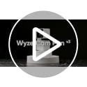 WYZE Cam Pan v3 Indoor/Outdoor Security Camera 360° Pan/Tilt/Zoom 1-Pack, White
