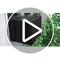 Luxiv 21x16x15 Inch Waterproof Window AC Cover Black - Outdoor Air Conditioner Protector