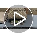 UniSimp Geometric Ironing Board Cover and Pad 15x54 - Standard Size