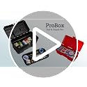 Akro-Mils 14-Inch Plastic Toolbox with Removable Tray, Black, 1-Pack