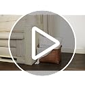 BROWNLILY Handwoven Wicker Storage Baskets, Pack of 4 (Brown)