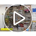 White EZStudRack Adjustable Shelf Brackets 8-Pack - Custom-Fit Wall Shelving